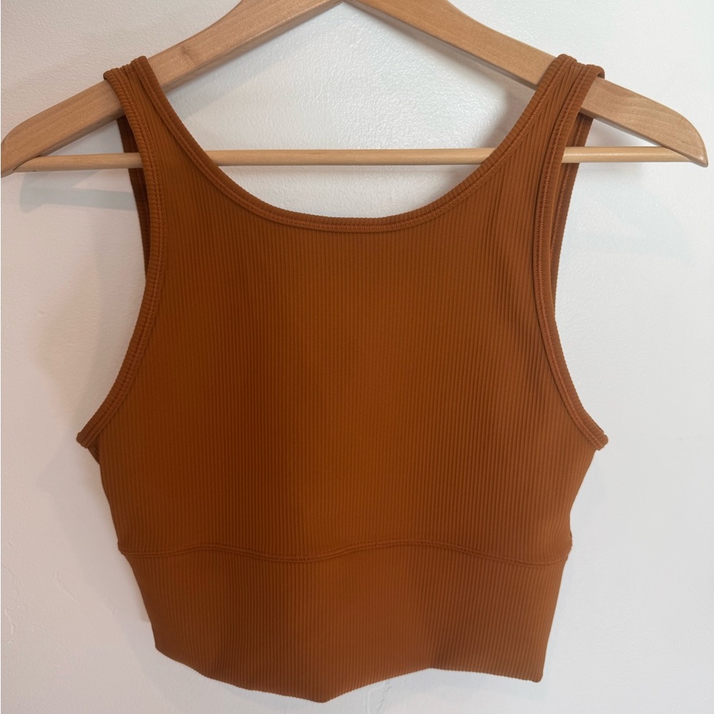 Lululemon Athletica Power Pivot Ribbed Reversible Tank Top